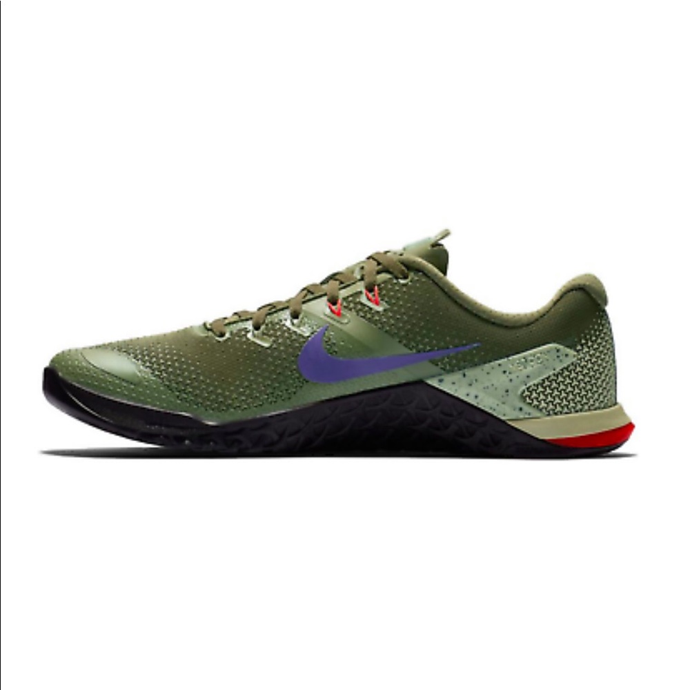 Nike Metcon 4 Training Shoes Olive Canvas Green - Picture 3 of 4